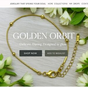 Gold Stainless Steel Bracelet